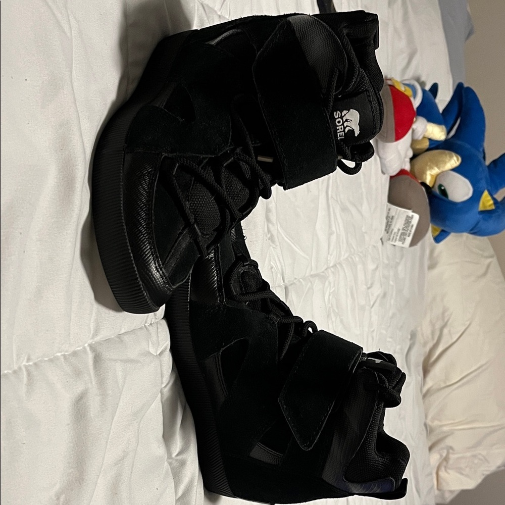 Sorel Black High-Top Boots